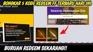 5 KODE REDEEM FF TERBARU HARI INI 30 DESEMBER 2025
