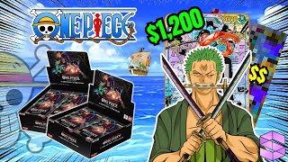 We Couldn't Believe We Pulled a $1000 Card!!! Manga rare | One Piece OP06