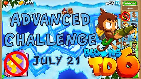 Bloons TD 6 Advanced Challenge | Can You Find Both Solutions?? | No Hero No MK Used | July 21 2022