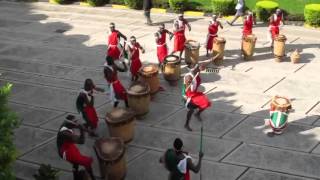 The Royal Drummers and Dancers of Burundi- AICC Convention Center in Arusha Tanzania