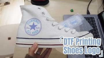 DTF Printing Shoes Logo | DTF Transfer Film | Heat Transfer Film | Whirt Shoes | A-SUB® Paper#dtf
