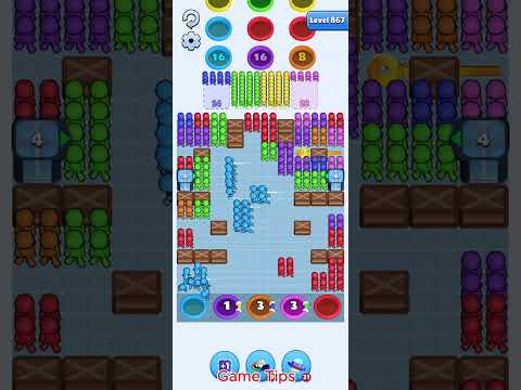 Hole People New level 867 Solution Walkthrough