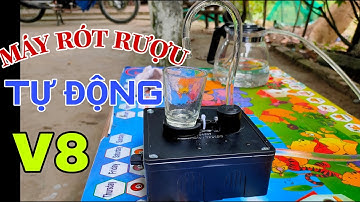 Máy rót rượu tự động V8 2021 |v8 2021 automatic wine filling machine