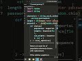 random password generator | random password generator in python in telugu