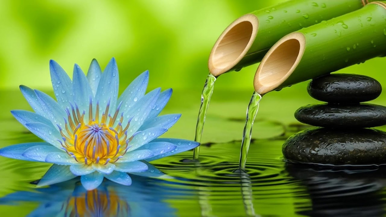 Calming Music for Stress Relief and Sleep – Soothing Water Ambience for Meditation and Healing