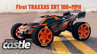 First Traxxas XRT 100+MPH #TraxxasXRT #TraxxasXRT100mph