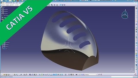 Userwish 3 - Catia v5 GSD Training - Multi section surface