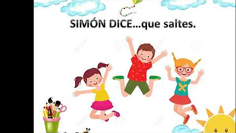 SIMON DICE. Juego para preescolar.