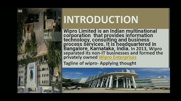 presentation on Wipro LTD.