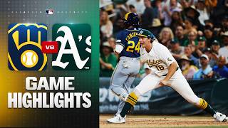 Athletics vs. Brewers Game Highlights (6/10/26) | MLB Highlights