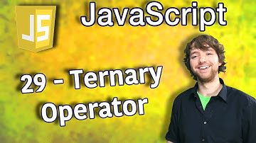 JavaScript-programmeerhandleiding 29 - Ternaire operator