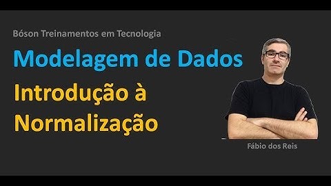 Modelagem de Dados - Normalização e Anomalias - Conceitos