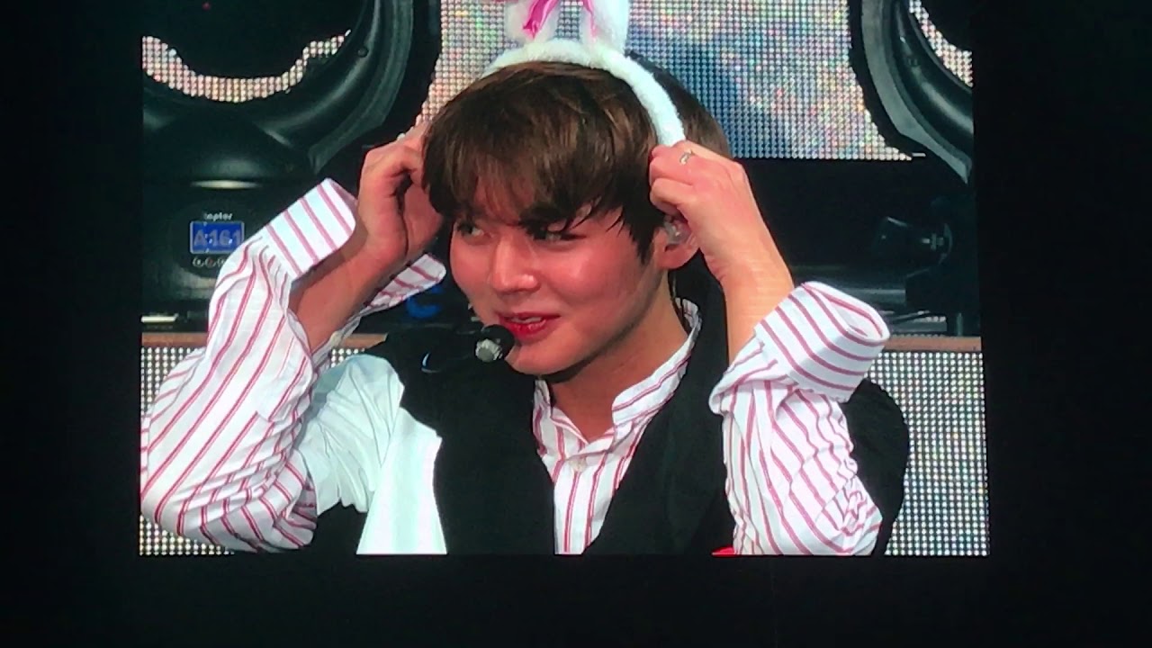 170922 WANNA ONE (워나원) 1st Fanmeeting in Singapore - It's WANNA ONE time Park Ji Hoon (  박지훈 )