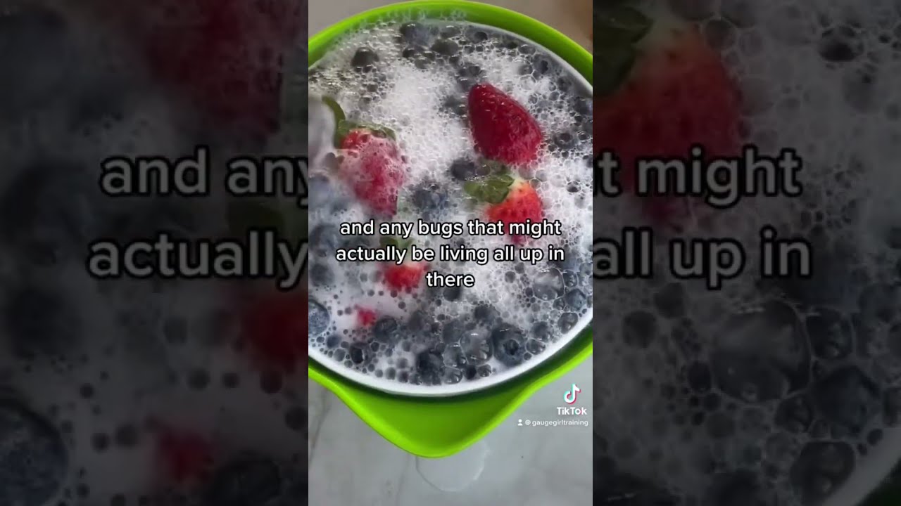The Best Way To Wash Fruit Produce Weightloss Pesticides Gaugegirltraining