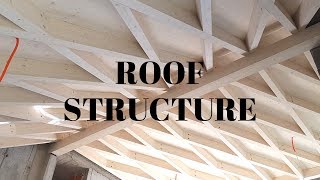 Making of wooden roof structure