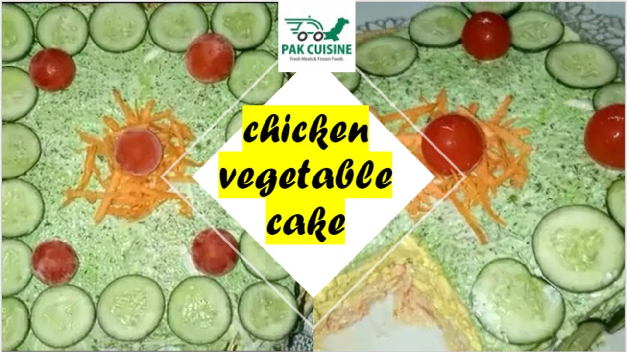 chicken sandwich cake Bake Saltish cake Bread sandwich cake