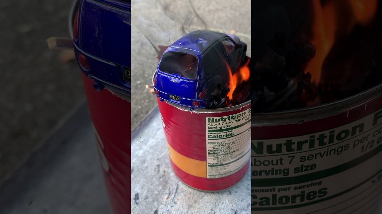 Lighting a car on fire!!! YouTube