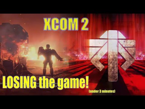 XCOM 2 Losing GAME OVER scene - UNDER 3 minutes