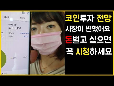 코인 전망 2022 비트코인 전망과 잡코인 건들면 이렇게 됩니다 실제영상이예요