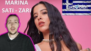 Marina Satti - Zari Greece 🇬🇷 Eurovision 2024 reaction