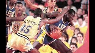 1986 Southeast Regional Semifinal  2 Georgia Tech vs 11 LSU 1 of 1