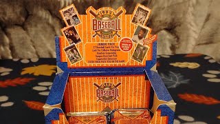 1992 Upper Deck Baseball Jumbo Box Finale Box One! Will I pull anymore Ted Williams Insert Cards