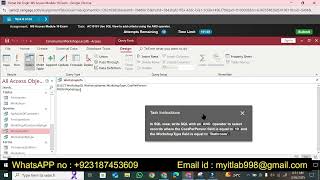 Sam Access Chapter 10 Exam  | MS Access Module 10 Exam