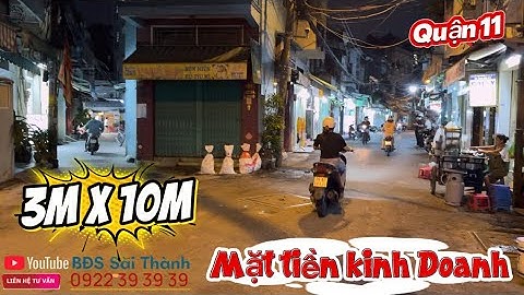 3 tỷ x Quận 11 Mặt Tiền Kinh Doanh Vòng Xoay Lê Đại Hành Trệt 2 lầu Chợ Chim Xanh #0822393939 