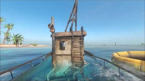 Stranded Deep: Exploring shipwrecks