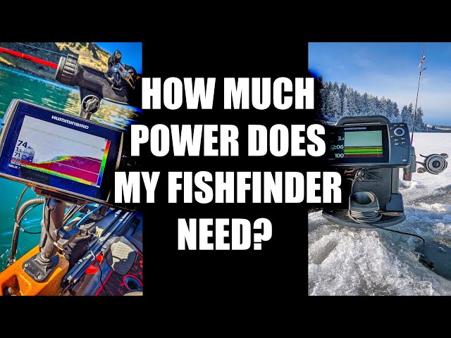 How Much Power Does My Fishfinder Use? 