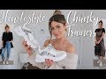 HOW TO STYLE CHUNKY TRAINERS - 7 SPRING OUTFITS | BALENCIAGA TRIPLE S DUPES