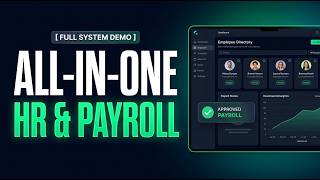Complete HR & Payroll Management System: Full End-to-End Software Demo