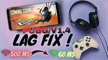 PUBG Mobile High Ping & Lag Problem Solution.2021( 100% Working This Trick