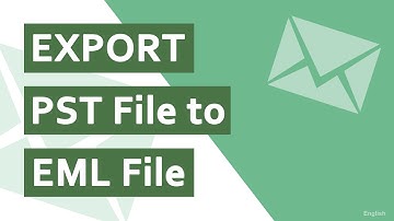 How to Export PST to EML Files Without Outlook?
