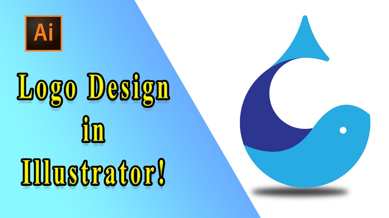 Fish Logo Design in Adobe Illustrator!