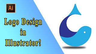 Fish Logo Design in Adobe Illustrator!