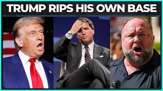 Trump LOSES IT On Tucker, Megyn, Candace and Alex
