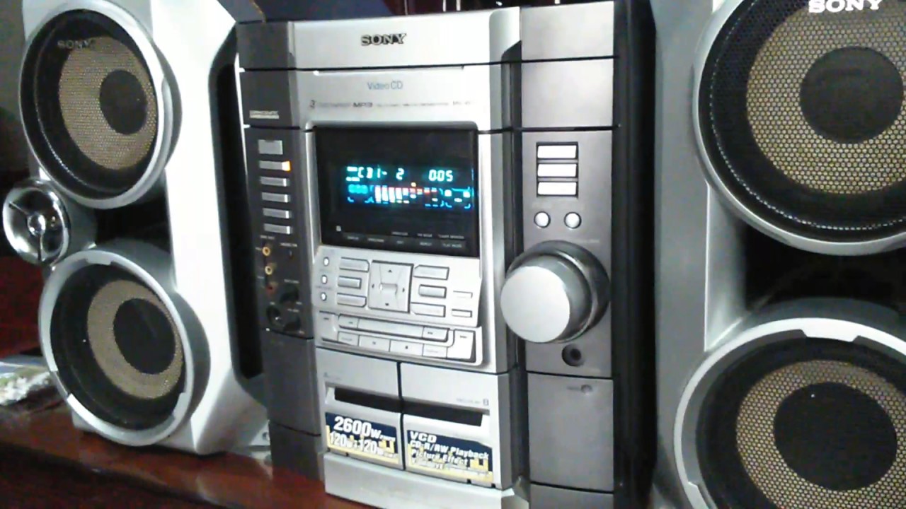Dàn sony MHC-RV5 đẳng cấp âm thanh - YouTube