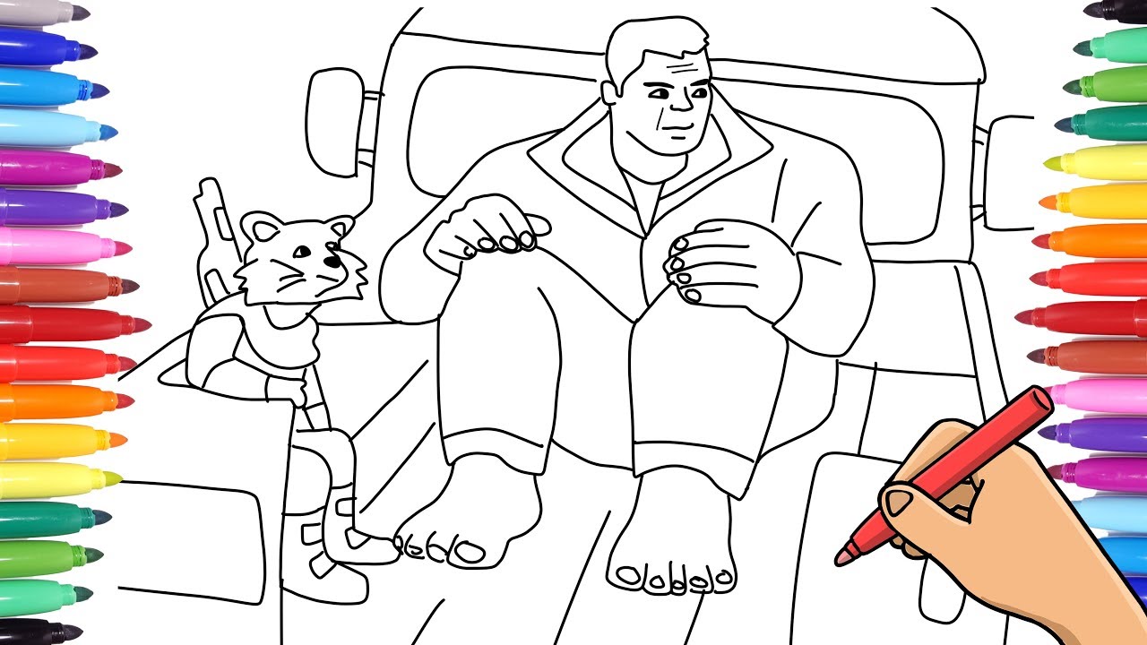 20+ Free Printable Avengers Coloring Pages - EverFreeColoring.com