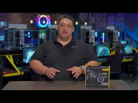Tilbagebetale billede kulhydrat CORSAIR HYDRO SERIES H60 - Liquid Cool your CPU: Cooler, Quieter & More  Controlled - YouTube