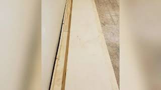 Mini bowling lane build