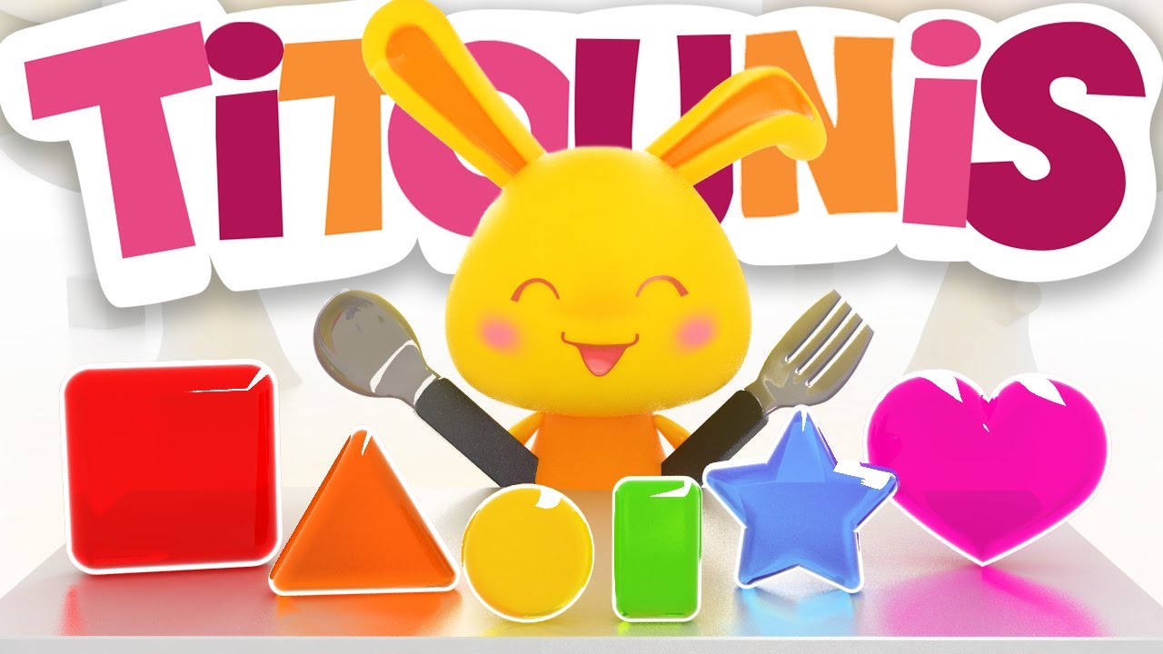 Download Jelly Food Titounis | Apprendre les FORMES et les COULEURS | Bébé Enfants