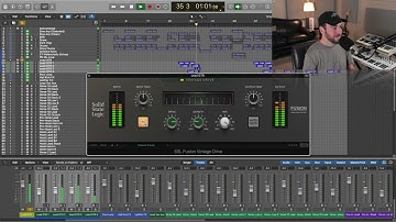 SSL Fusion Vintage Drive Plug-in X Sean Divine