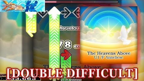 【DDR X3】 The Heavens Above [DOUBLE DIFFICULT] 譜面確認＋クラップ