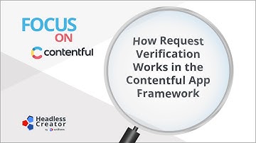 FOC 11: How Request Verification Works in the Contentful App Framework