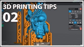 How to support STL 3D Printed Miniatures in Lychee - 3D Printing Tips 02