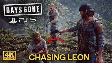 PS5 ft. 4K60FPS | Chasing Leon First Mission - DAYS GONE | #RetroGAMEz