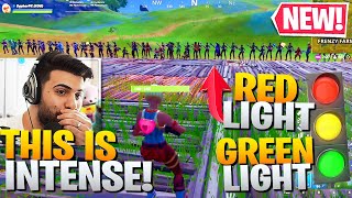 I Hosted a HUGE Red Light Green Light Contest! (New Mode!) - Fortnite Battle Royale