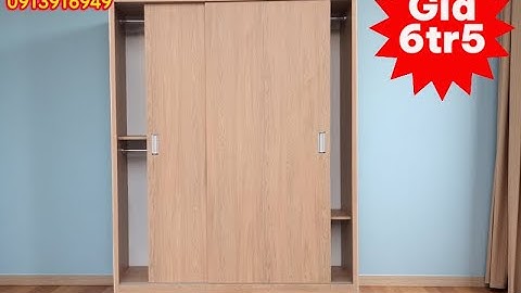 Tủ quần áo 2 cửa lùa tiện dụng | Thiết kế hiện đại cho mọi không gian