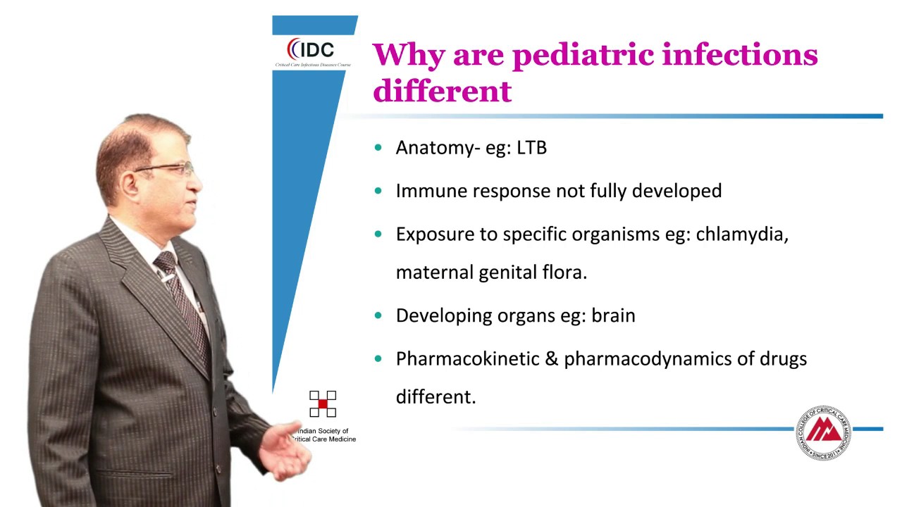 Pediatric Infection in ICU - Dr Krishan Chugh - Critical Care Infectious Disease Course